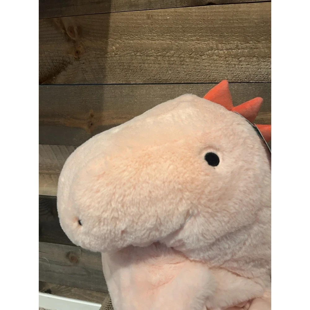 Pillowfort Dino Hooded Blanket‎ With Hand Pockets Pink - 40 x 50 Inches